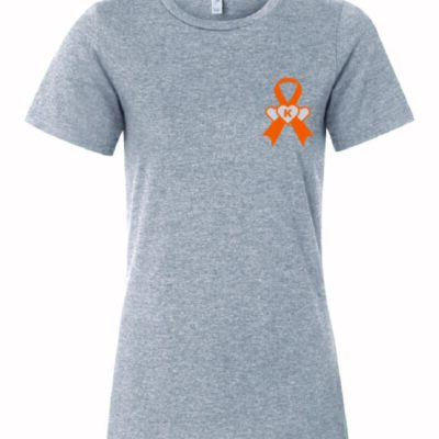 Gray Left Chest KH-womens-tshirt