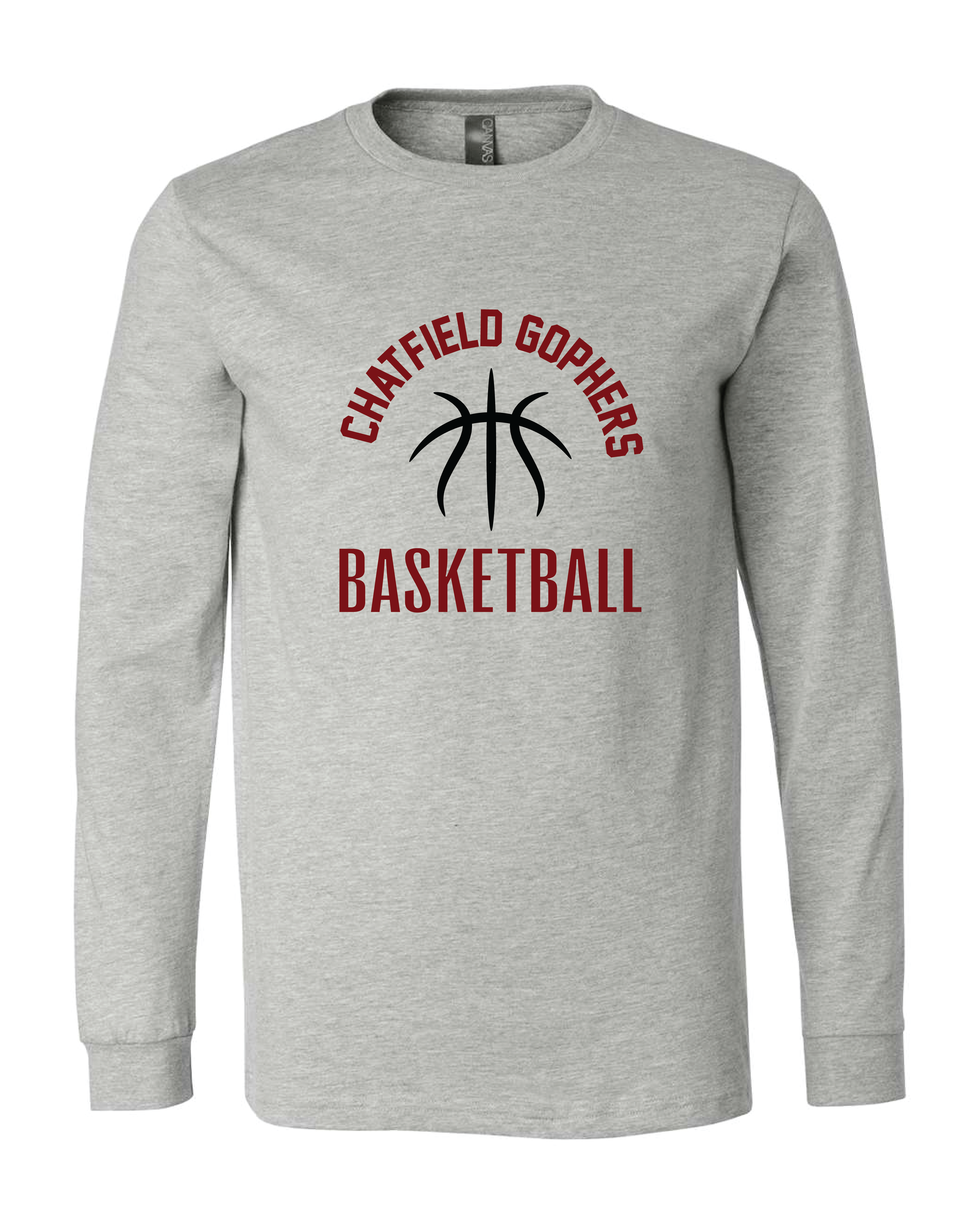 Chatfield Basketball Long Sleeve Tshirt