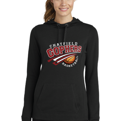 Black Womens Chatfield Basketball Hoodie