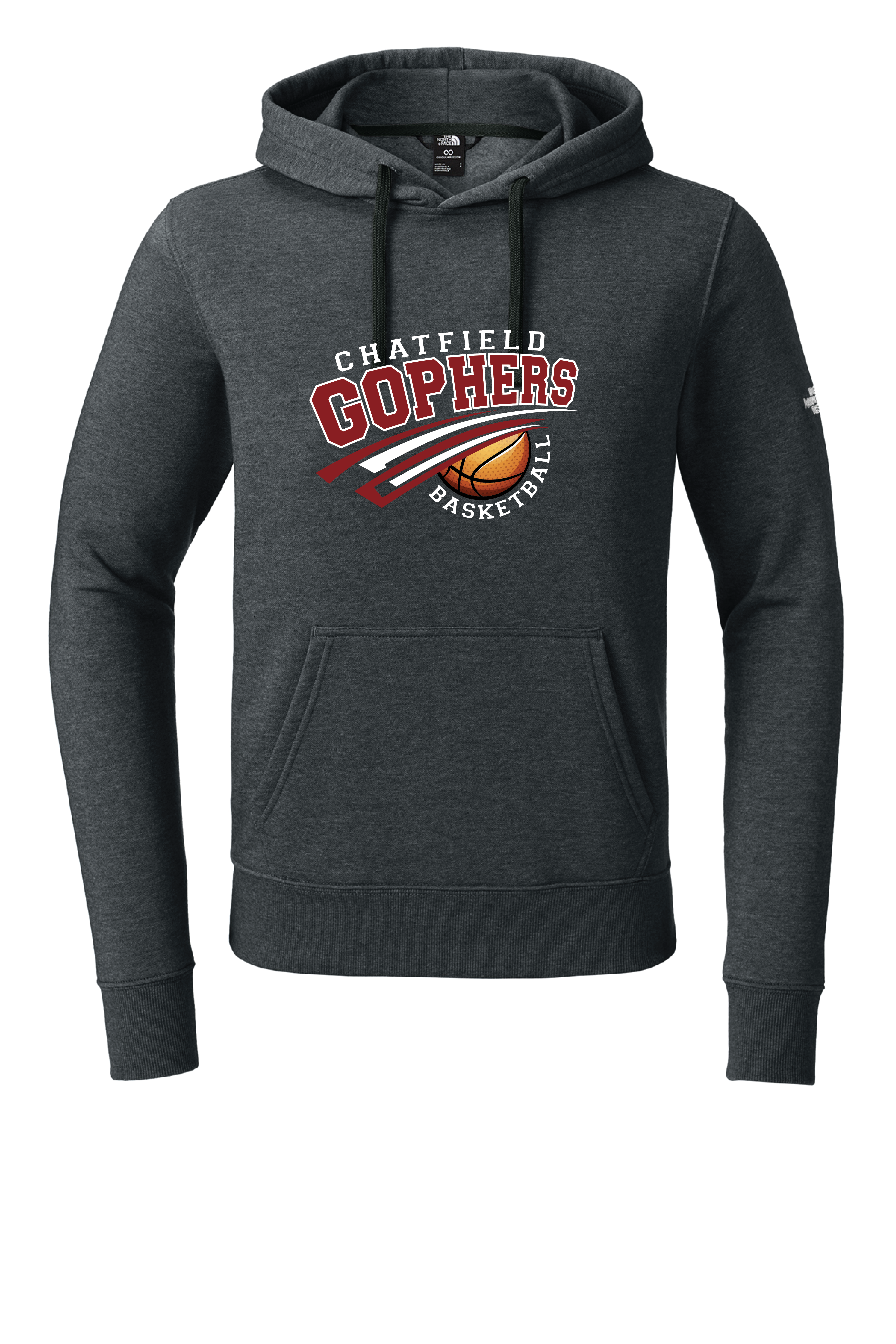 Black North Face Unisex Chatfield Basketball Hoodie