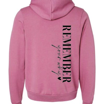 CVCC Remember Your Why Full-Zip Hoodie