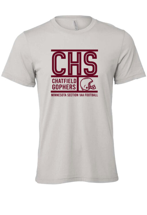 Chatfield Football Unisex Shirt -Grey