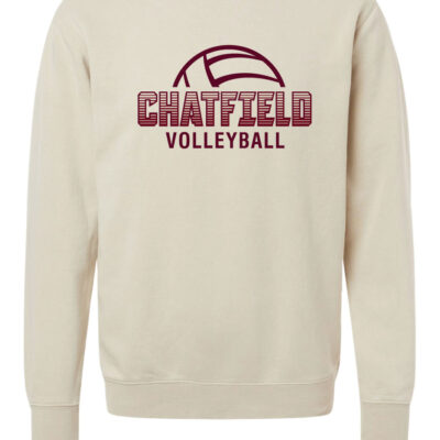 Chatfied Volleyball Crewneck Cream