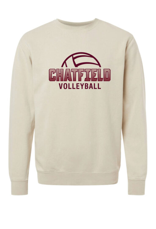 Chatfied Volleyball Crewneck Cream