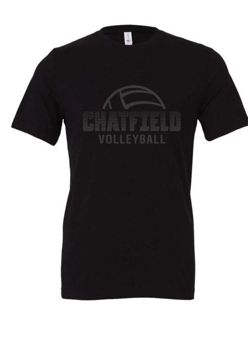 Chatfield Volleyball Unisex Shirt -Black