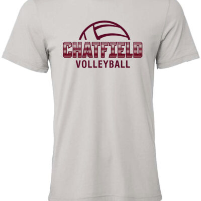 Chatfield Volleyball Unisex Shirt -Grey