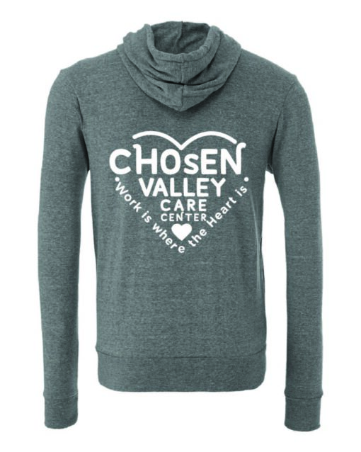 CVCC is Where the Hear is Full-Zip Hoodie - Image 3
