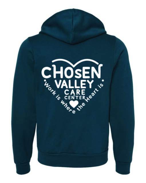 CVCC is Where the Hear is Full-Zip Hoodie