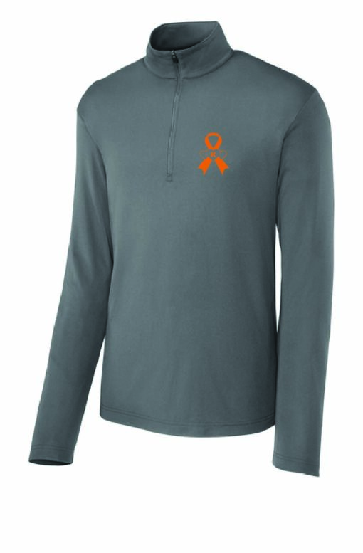 KH Unisex 1/4 Zip Grey-ST672