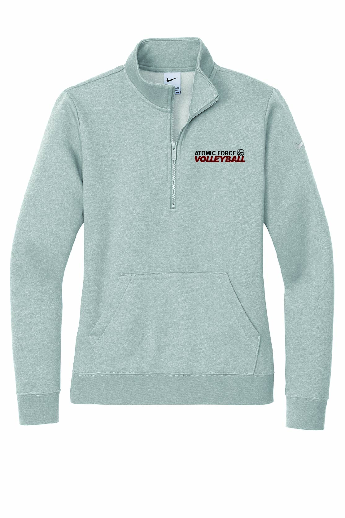 Atomic Force Womens Nike 1/2 Zip Fleece - Image 3