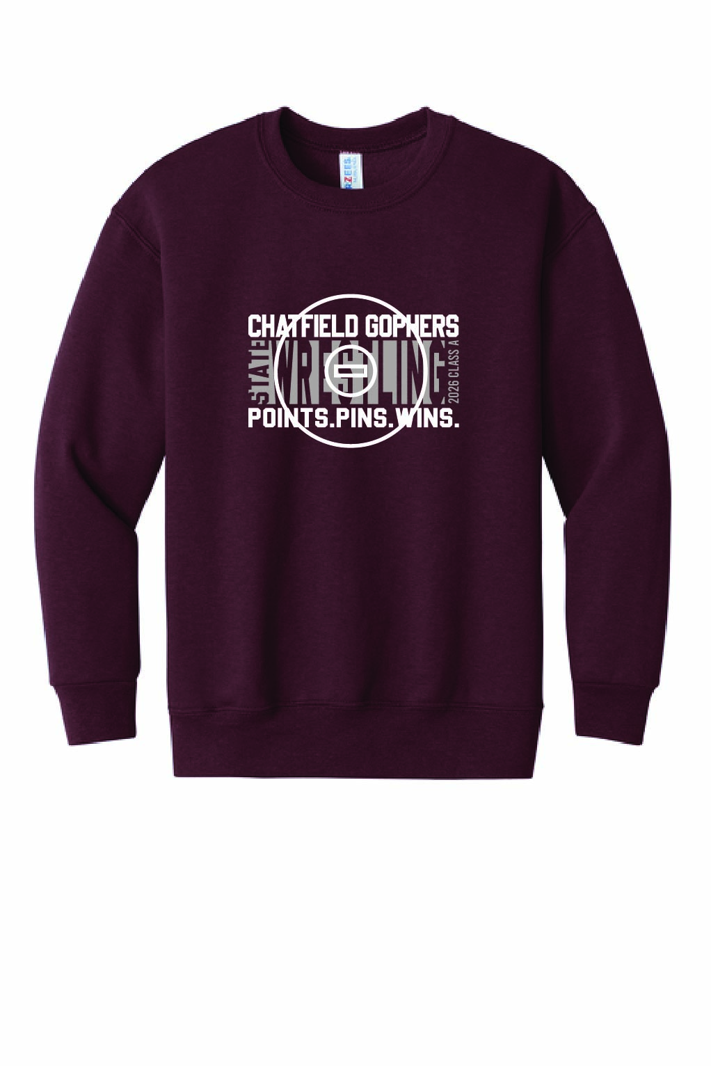 Chatfield Wrestling STATE Qualifiers Unisex Crewneck-Deadline 2/22/26