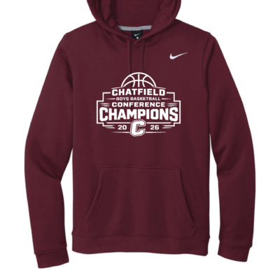 Chatfield Boys Basketball Conference Champs Unisex Nike Hoodie