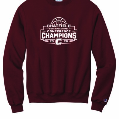 Chatfield Boys Basketball Conference Champs Crewneck Sweatshirt