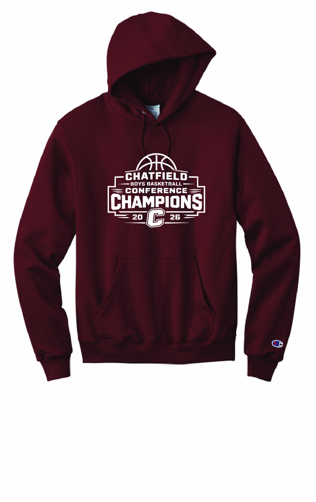Chatfield Boys Basketball Conference Champs Hoodie