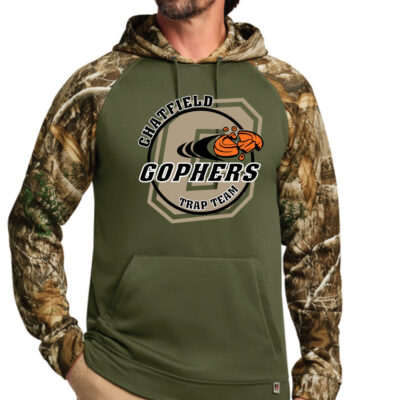 Trap Team Hoodie-Camo Sleeves
