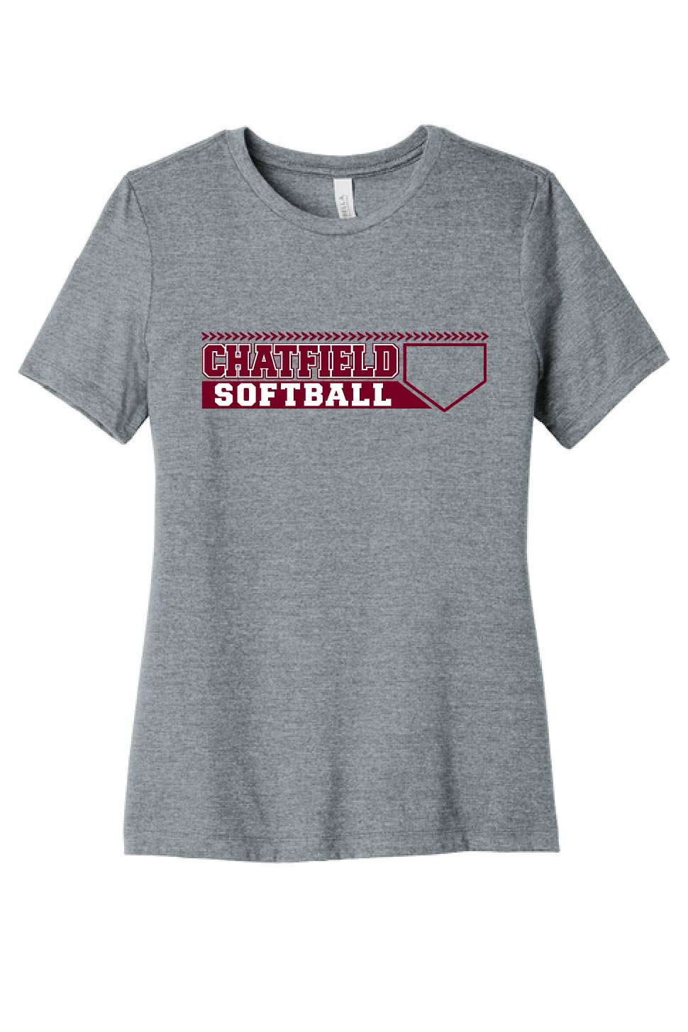 Chatfield Softball Womens Relaxed Tshirt