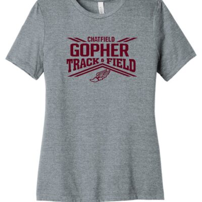 Chatfield Track and Field Womens Relaxed Tshirt