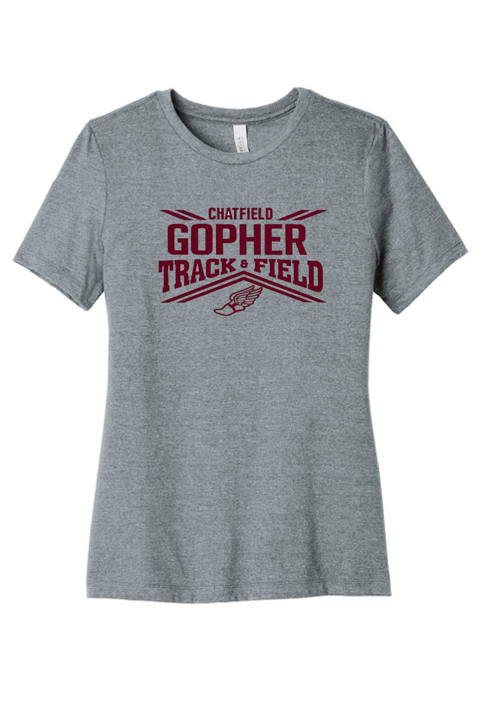 Chatfield Track and Field Womens Relaxed Tshirt