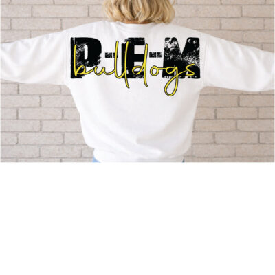 PEM Unisex Sweatshirt Large Logo Back