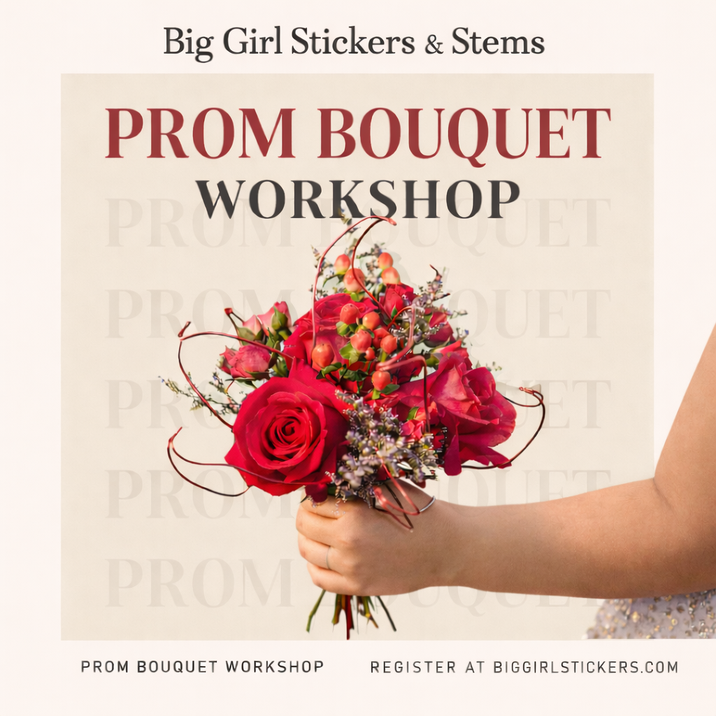 Prom Bar Bouquet Making Event