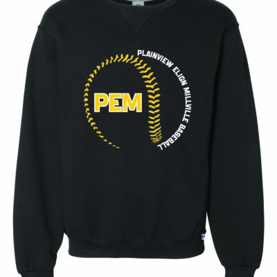 PEM Baseball Crewneck Sweatshirt - 698HBM