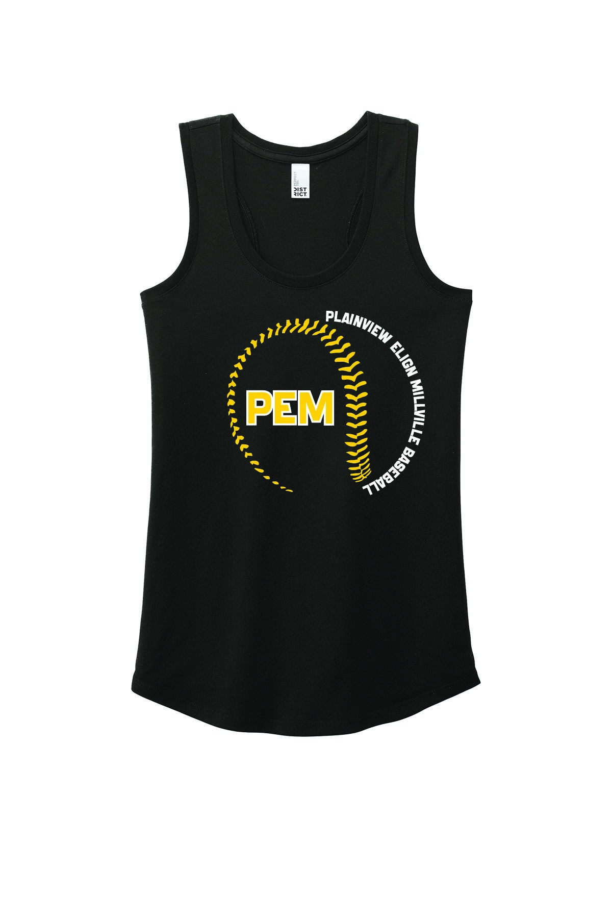 Womens PEM Baseball Tank