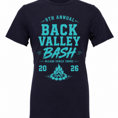 Back Valley Bash 2026 Deadline Aug 16th