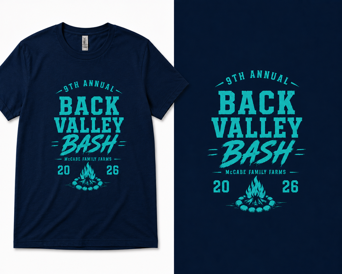 Back Valley Bash 2026 Deadline Aug 16th