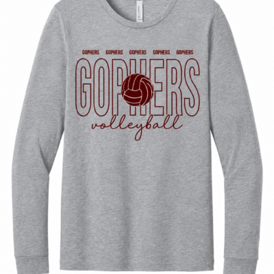 Unisex Long Sleeve Chatfield Volleyball