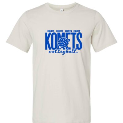 Komets Volleyball Unisex Bellla Tshirt