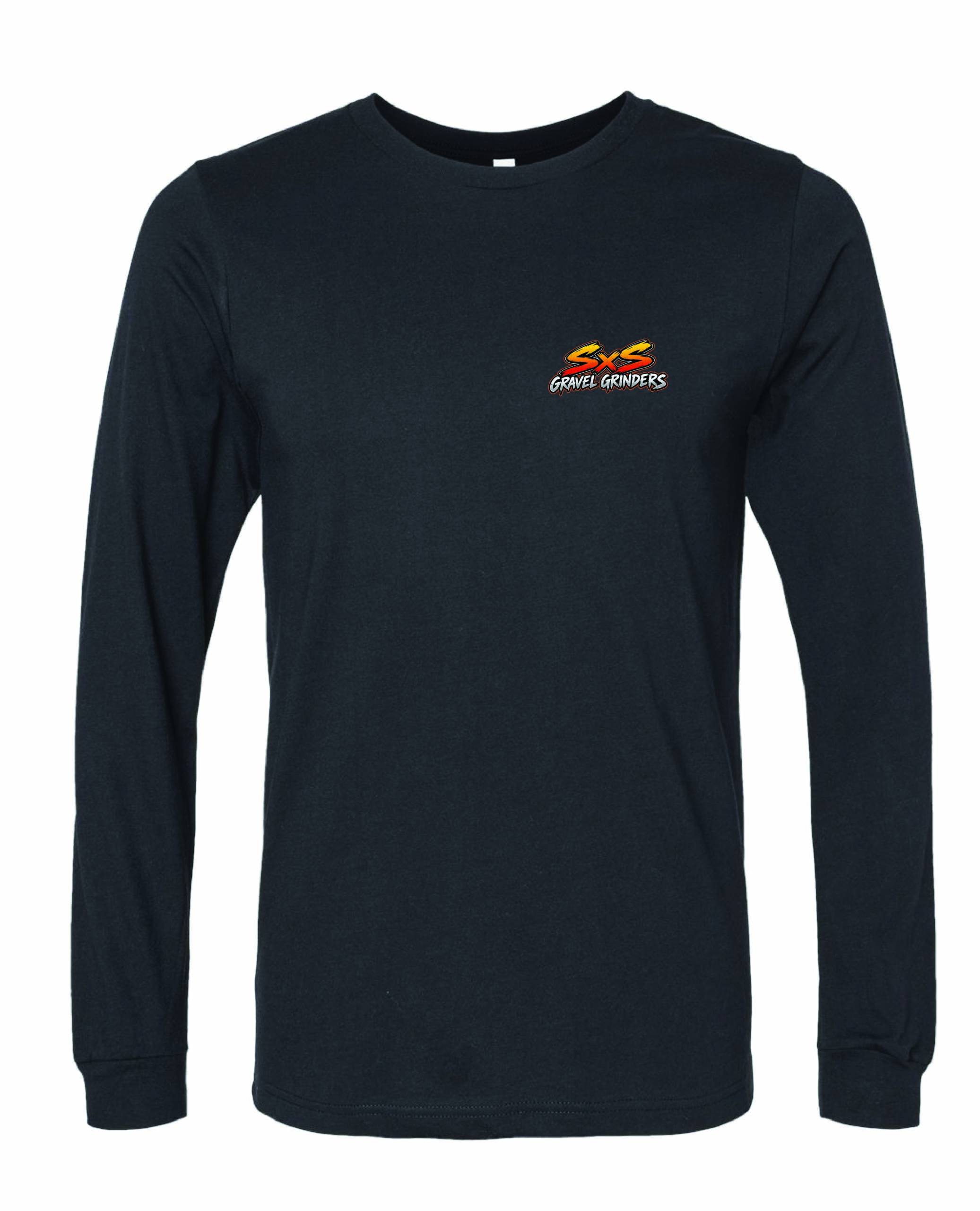 Gravel Grinders Long Sleeve Bella Unisex Tshirt - Image 2