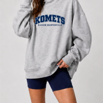 K-M Ladies Mock Turtleneck