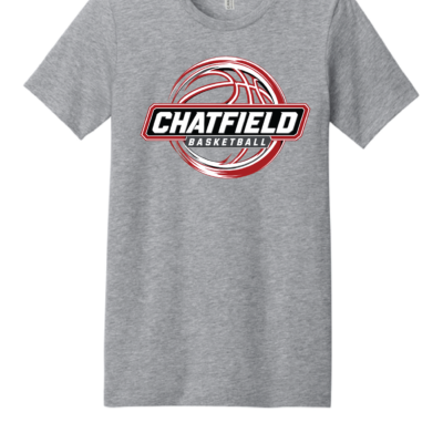 Chatfield Basketball Swirl Unisex Tshirt