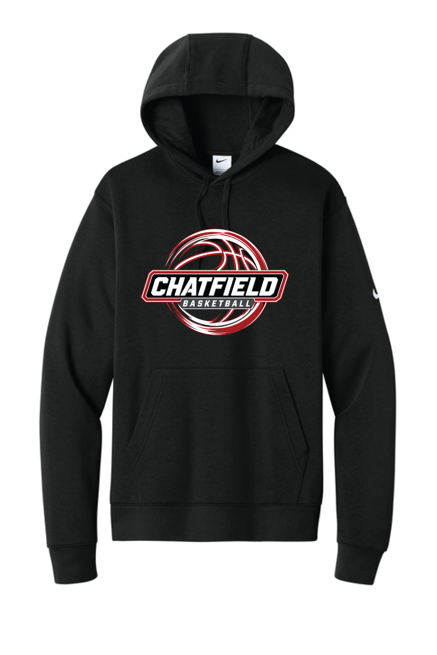 Chatfield Basketball Swirl Unisex Nike Hoodie