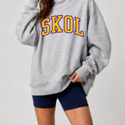 SKOL Ladies Mock Turtleneck